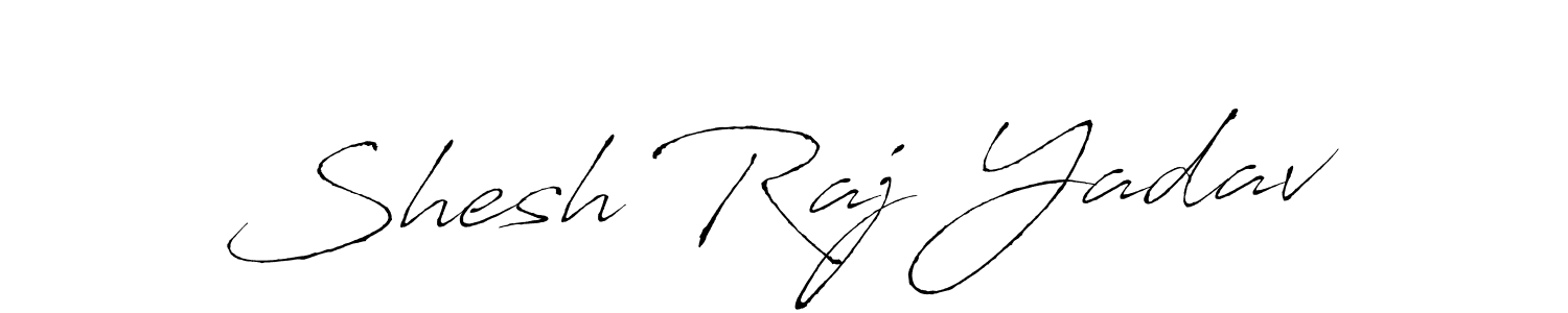 Also we have Shesh Raj Yadav name is the best signature style. Create professional handwritten signature collection using Antro_Vectra autograph style. Shesh Raj Yadav signature style 6 images and pictures png