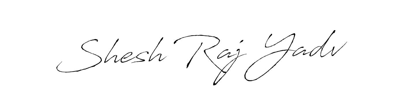 Similarly Antro_Vectra is the best handwritten signature design. Signature creator online .You can use it as an online autograph creator for name Shesh Raj Yadv. Shesh Raj Yadv signature style 6 images and pictures png