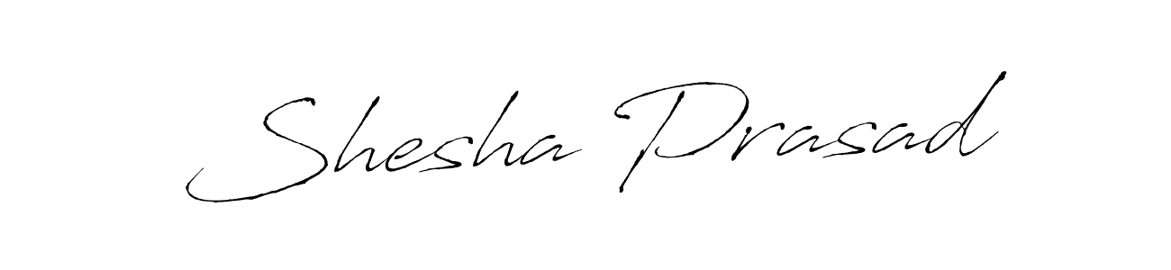 Antro_Vectra is a professional signature style that is perfect for those who want to add a touch of class to their signature. It is also a great choice for those who want to make their signature more unique. Get Shesha Prasad name to fancy signature for free. Shesha Prasad signature style 6 images and pictures png