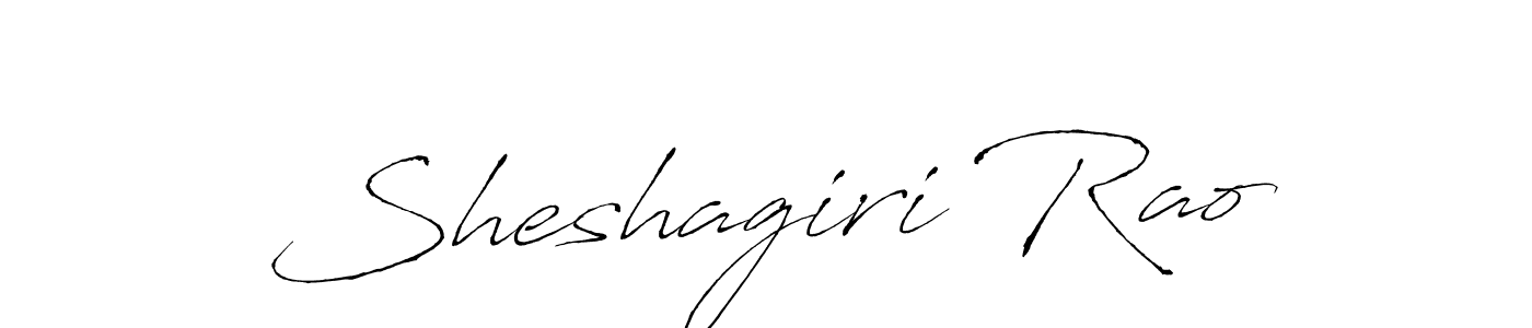 The best way (Antro_Vectra) to make a short signature is to pick only two or three words in your name. The name Sheshagiri Rao include a total of six letters. For converting this name. Sheshagiri Rao signature style 6 images and pictures png