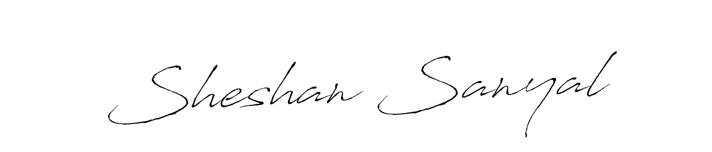 Similarly Antro_Vectra is the best handwritten signature design. Signature creator online .You can use it as an online autograph creator for name Sheshan Sanyal. Sheshan Sanyal signature style 6 images and pictures png