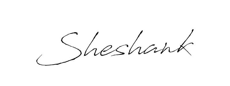 Use a signature maker to create a handwritten signature online. With this signature software, you can design (Antro_Vectra) your own signature for name Sheshank. Sheshank signature style 6 images and pictures png