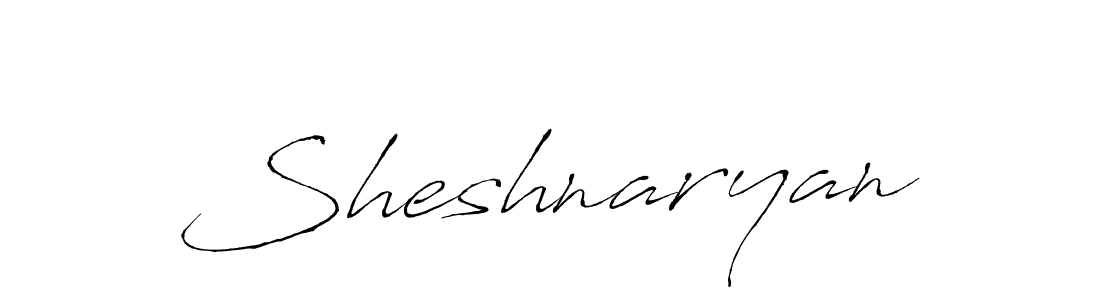 The best way (Antro_Vectra) to make a short signature is to pick only two or three words in your name. The name Sheshnaryan include a total of six letters. For converting this name. Sheshnaryan signature style 6 images and pictures png