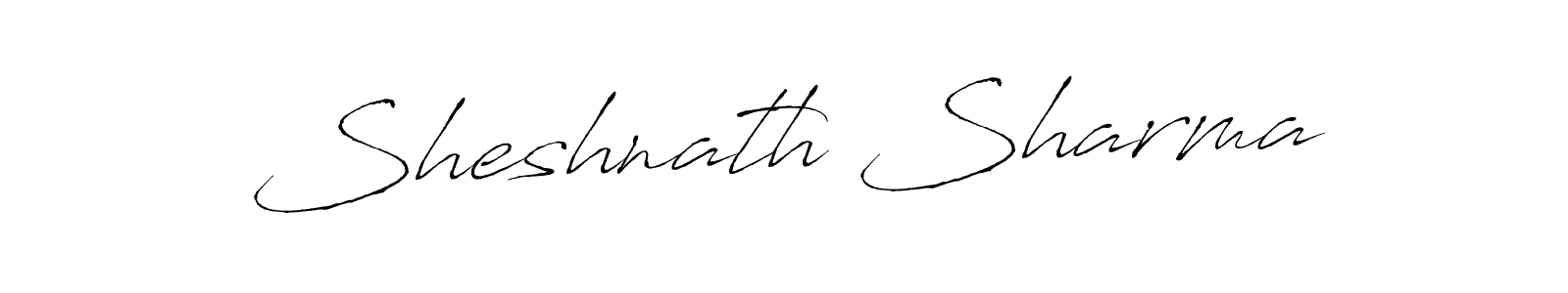 Antro_Vectra is a professional signature style that is perfect for those who want to add a touch of class to their signature. It is also a great choice for those who want to make their signature more unique. Get Sheshnath Sharma name to fancy signature for free. Sheshnath Sharma signature style 6 images and pictures png