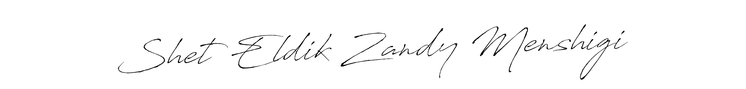 Also we have Shet Eldik Zandy Menshigi name is the best signature style. Create professional handwritten signature collection using Antro_Vectra autograph style. Shet Eldik Zandy Menshigi signature style 6 images and pictures png