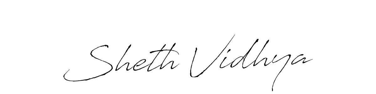 Similarly Antro_Vectra is the best handwritten signature design. Signature creator online .You can use it as an online autograph creator for name Sheth Vidhya. Sheth Vidhya signature style 6 images and pictures png