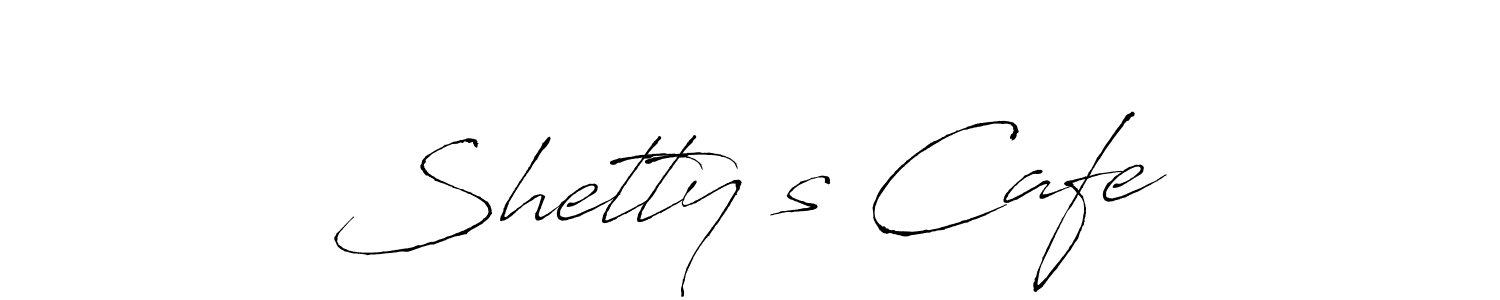 Shetty’s Cafe stylish signature style. Best Handwritten Sign (Antro_Vectra) for my name. Handwritten Signature Collection Ideas for my name Shetty’s Cafe. Shetty’s Cafe signature style 6 images and pictures png