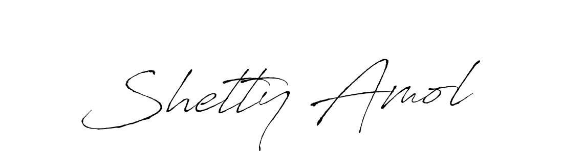 Also we have Shetty Amol name is the best signature style. Create professional handwritten signature collection using Antro_Vectra autograph style. Shetty Amol signature style 6 images and pictures png