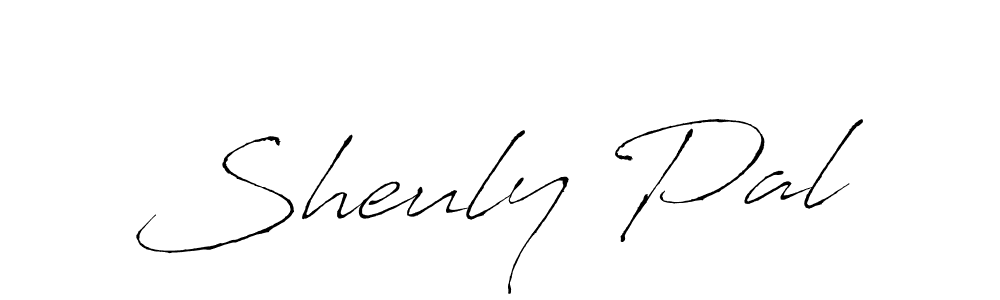 Use a signature maker to create a handwritten signature online. With this signature software, you can design (Antro_Vectra) your own signature for name Sheuly Pal. Sheuly Pal signature style 6 images and pictures png