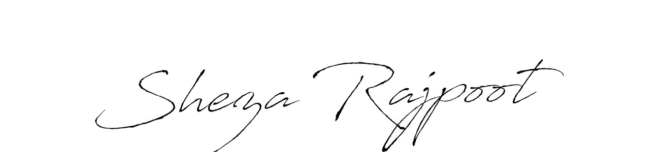 It looks lik you need a new signature style for name Sheza Rajpoot. Design unique handwritten (Antro_Vectra) signature with our free signature maker in just a few clicks. Sheza Rajpoot signature style 6 images and pictures png