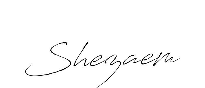 Antro_Vectra is a professional signature style that is perfect for those who want to add a touch of class to their signature. It is also a great choice for those who want to make their signature more unique. Get Shezaem name to fancy signature for free. Shezaem signature style 6 images and pictures png