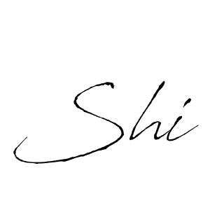 How to make Shi name signature. Use Antro_Vectra style for creating short signs online. This is the latest handwritten sign. Shi signature style 6 images and pictures png