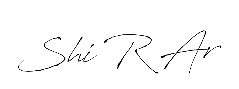 Create a beautiful signature design for name Shi R Ar. With this signature (Antro_Vectra) fonts, you can make a handwritten signature for free. Shi R Ar signature style 6 images and pictures png