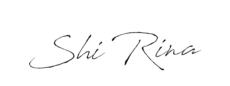 Similarly Antro_Vectra is the best handwritten signature design. Signature creator online .You can use it as an online autograph creator for name Shi Rina. Shi Rina signature style 6 images and pictures png