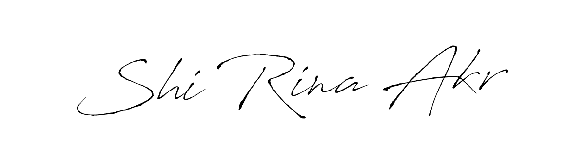 Shi Rina Akr stylish signature style. Best Handwritten Sign (Antro_Vectra) for my name. Handwritten Signature Collection Ideas for my name Shi Rina Akr. Shi Rina Akr signature style 6 images and pictures png