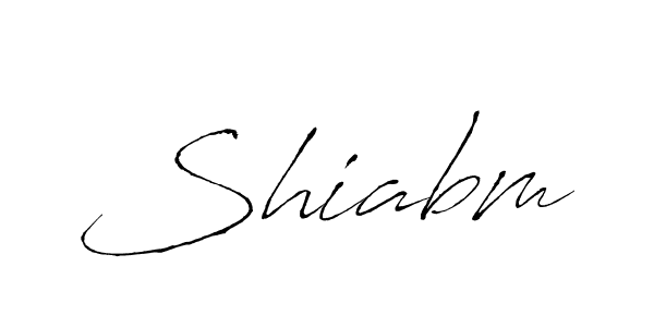 How to make Shiabm signature? Antro_Vectra is a professional autograph style. Create handwritten signature for Shiabm name. Shiabm signature style 6 images and pictures png