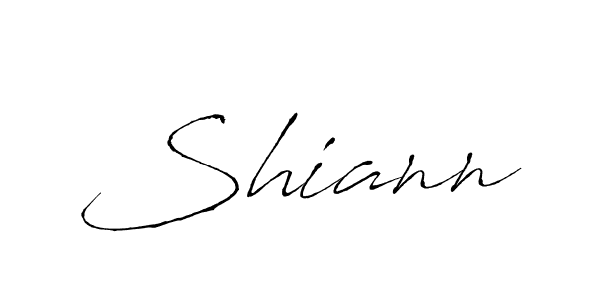 Design your own signature with our free online signature maker. With this signature software, you can create a handwritten (Antro_Vectra) signature for name Shiann. Shiann signature style 6 images and pictures png