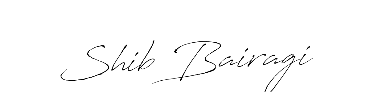 Use a signature maker to create a handwritten signature online. With this signature software, you can design (Antro_Vectra) your own signature for name Shib Bairagi. Shib Bairagi signature style 6 images and pictures png