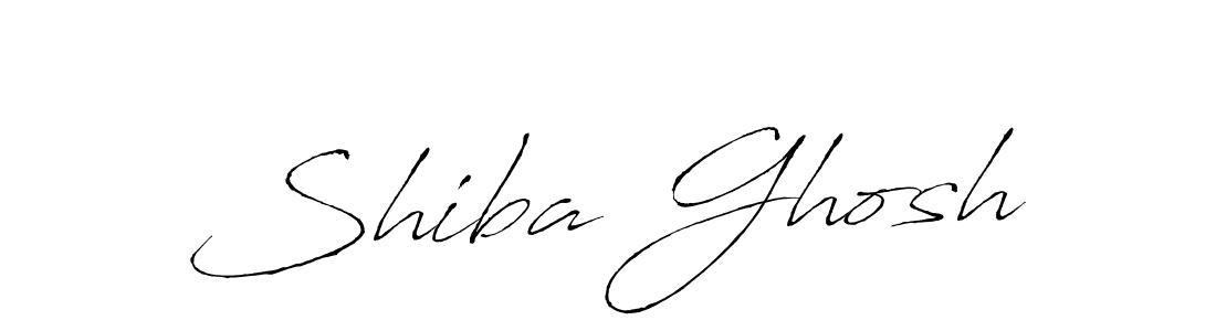 Shiba Ghosh stylish signature style. Best Handwritten Sign (Antro_Vectra) for my name. Handwritten Signature Collection Ideas for my name Shiba Ghosh. Shiba Ghosh signature style 6 images and pictures png