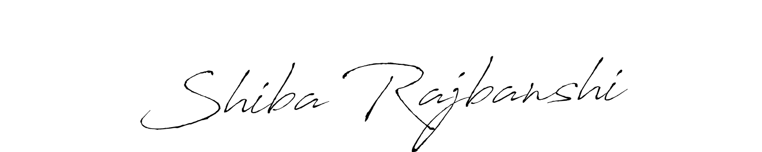Shiba Rajbanshi stylish signature style. Best Handwritten Sign (Antro_Vectra) for my name. Handwritten Signature Collection Ideas for my name Shiba Rajbanshi. Shiba Rajbanshi signature style 6 images and pictures png