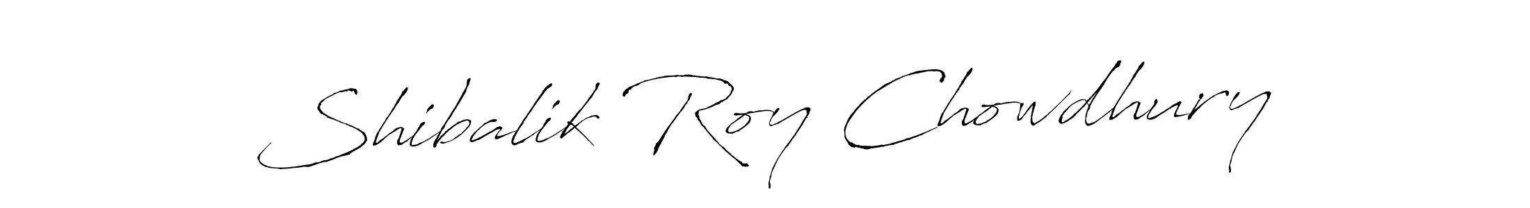 Use a signature maker to create a handwritten signature online. With this signature software, you can design (Antro_Vectra) your own signature for name Shibalik Roy Chowdhury. Shibalik Roy Chowdhury signature style 6 images and pictures png