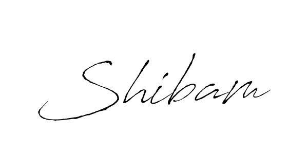 Create a beautiful signature design for name Shibam. With this signature (Antro_Vectra) fonts, you can make a handwritten signature for free. Shibam signature style 6 images and pictures png