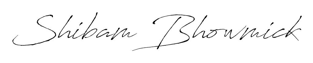 Get an exclusive digital autograph for Shibam Bhowmick. The Antro_Vectra typeface captures the charm of real penmanship on paper. Shibam Bhowmick signature style 6 images and pictures png