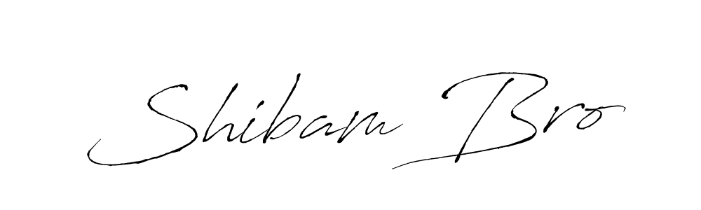 Antro_Vectra is a professional signature style that is perfect for those who want to add a touch of class to their signature. It is also a great choice for those who want to make their signature more unique. Get Shibam Bro name to fancy signature for free. Shibam Bro signature style 6 images and pictures png