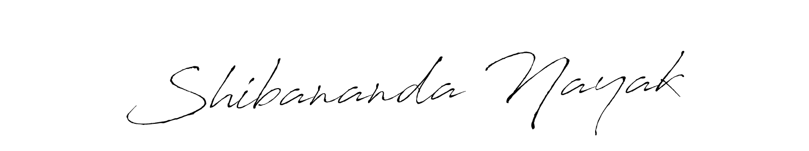 Create a beautiful signature design for name Shibananda Nayak. With this signature (Antro_Vectra) fonts, you can make a handwritten signature for free. Shibananda Nayak signature style 6 images and pictures png