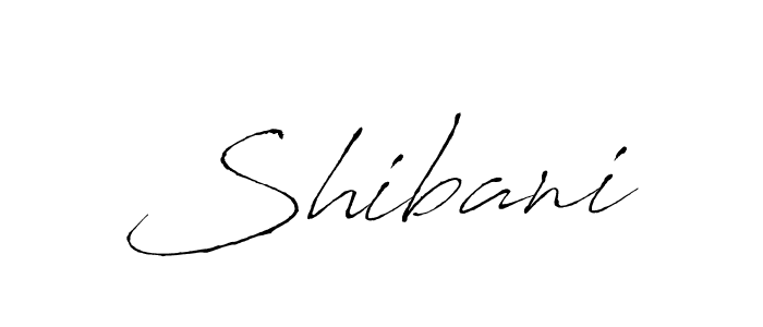Use a signature maker to create a handwritten signature online. With this signature software, you can design (Antro_Vectra) your own signature for name Shibani. Shibani signature style 6 images and pictures png