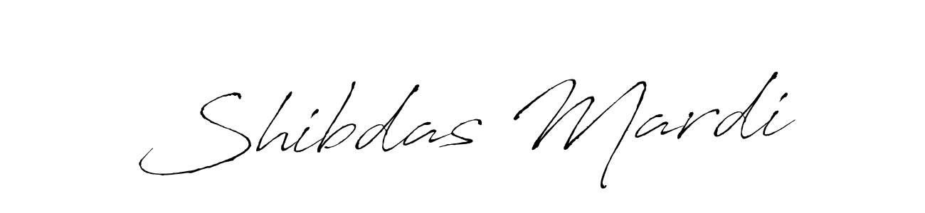 Create a beautiful signature design for name Shibdas Mardi. With this signature (Antro_Vectra) fonts, you can make a handwritten signature for free. Shibdas Mardi signature style 6 images and pictures png