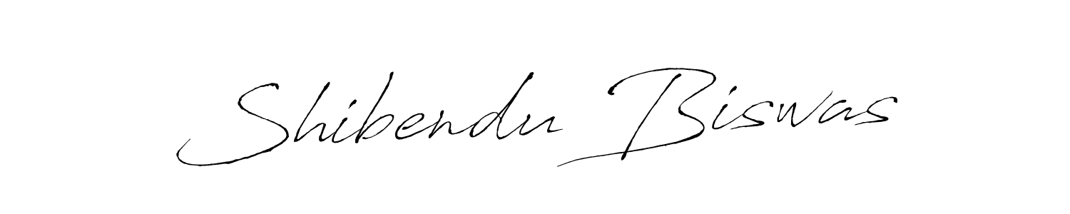 Create a beautiful signature design for name Shibendu Biswas. With this signature (Antro_Vectra) fonts, you can make a handwritten signature for free. Shibendu Biswas signature style 6 images and pictures png