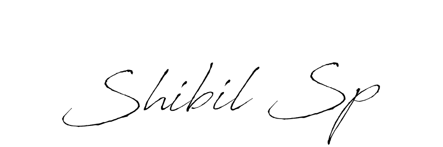 Design your own signature with our free online signature maker. With this signature software, you can create a handwritten (Antro_Vectra) signature for name Shibil Sp. Shibil Sp signature style 6 images and pictures png