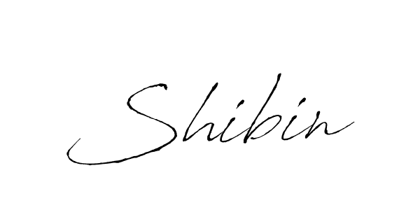 How to make Shibin name signature. Use Antro_Vectra style for creating short signs online. This is the latest handwritten sign. Shibin signature style 6 images and pictures png