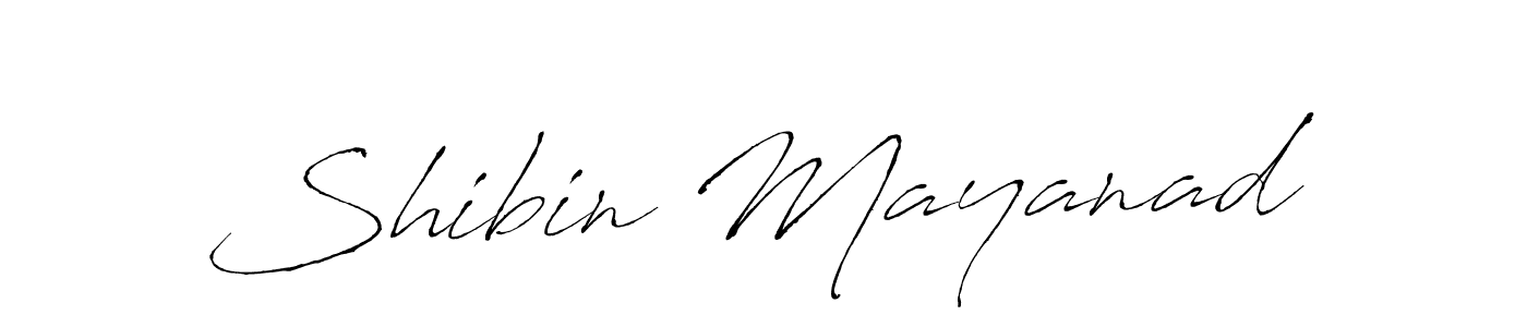 Similarly Antro_Vectra is the best handwritten signature design. Signature creator online .You can use it as an online autograph creator for name Shibin Mayanad. Shibin Mayanad signature style 6 images and pictures png