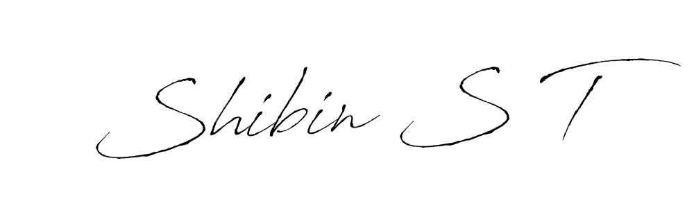 Here are the top 10 professional signature styles for the name Shibin S T. These are the best autograph styles you can use for your name. Shibin S T signature style 6 images and pictures png