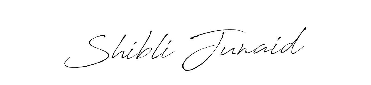 It looks lik you need a new signature style for name Shibli Junaid. Design unique handwritten (Antro_Vectra) signature with our free signature maker in just a few clicks. Shibli Junaid signature style 6 images and pictures png