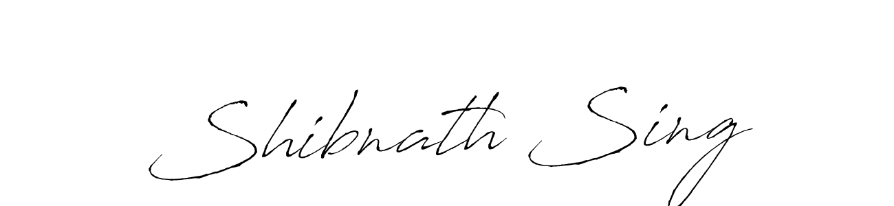 Antro_Vectra is a professional signature style that is perfect for those who want to add a touch of class to their signature. It is also a great choice for those who want to make their signature more unique. Get Shibnath Sing name to fancy signature for free. Shibnath Sing signature style 6 images and pictures png