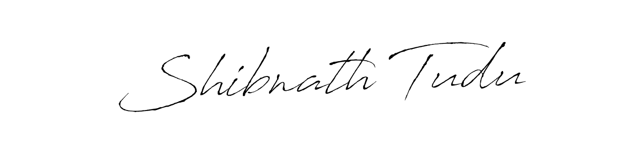 Design your own signature with our free online signature maker. With this signature software, you can create a handwritten (Antro_Vectra) signature for name Shibnath Tudu. Shibnath Tudu signature style 6 images and pictures png