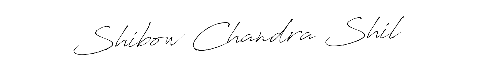 How to make Shibow Chandra Shil signature? Antro_Vectra is a professional autograph style. Create handwritten signature for Shibow Chandra Shil name. Shibow Chandra Shil signature style 6 images and pictures png