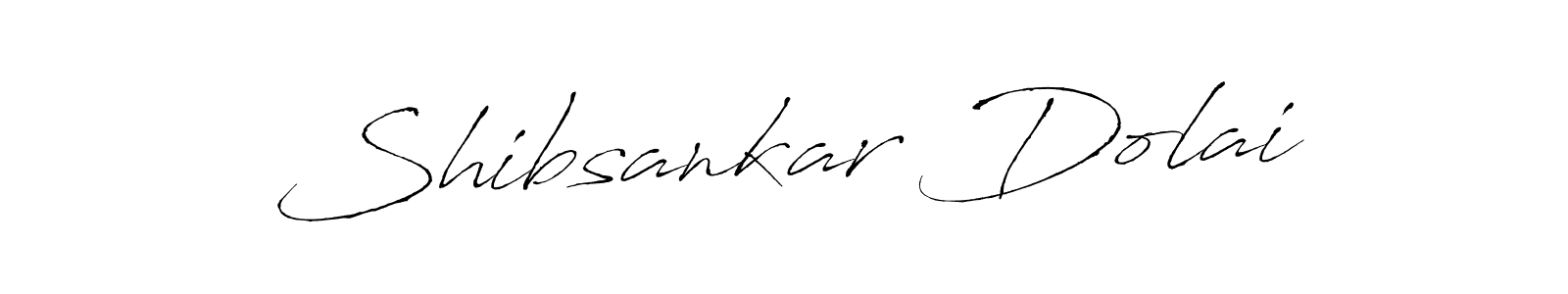Design your own signature with our free online signature maker. With this signature software, you can create a handwritten (Antro_Vectra) signature for name Shibsankar Dolai. Shibsankar Dolai signature style 6 images and pictures png
