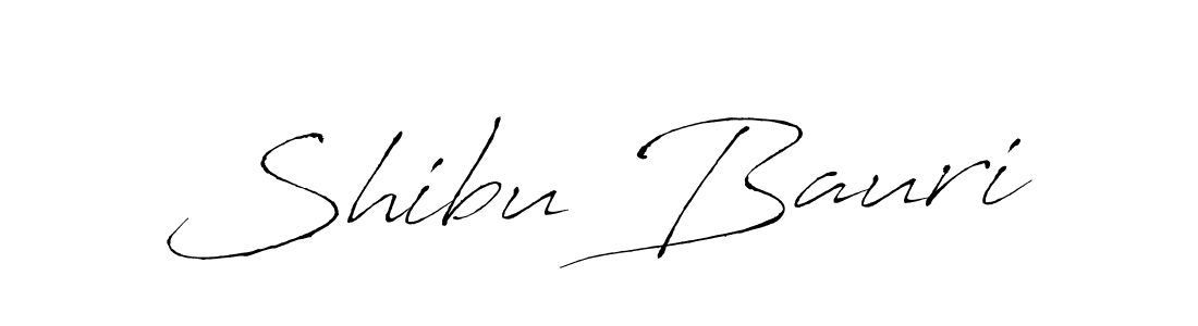 Make a beautiful signature design for name Shibu Bauri. With this signature (Antro_Vectra) style, you can create a handwritten signature for free. Shibu Bauri signature style 6 images and pictures png