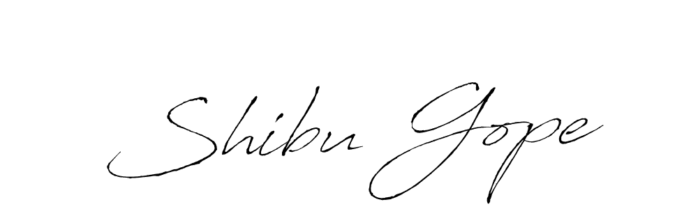 Once you've used our free online signature maker to create your best signature Antro_Vectra style, it's time to enjoy all of the benefits that Shibu Gope name signing documents. Shibu Gope signature style 6 images and pictures png