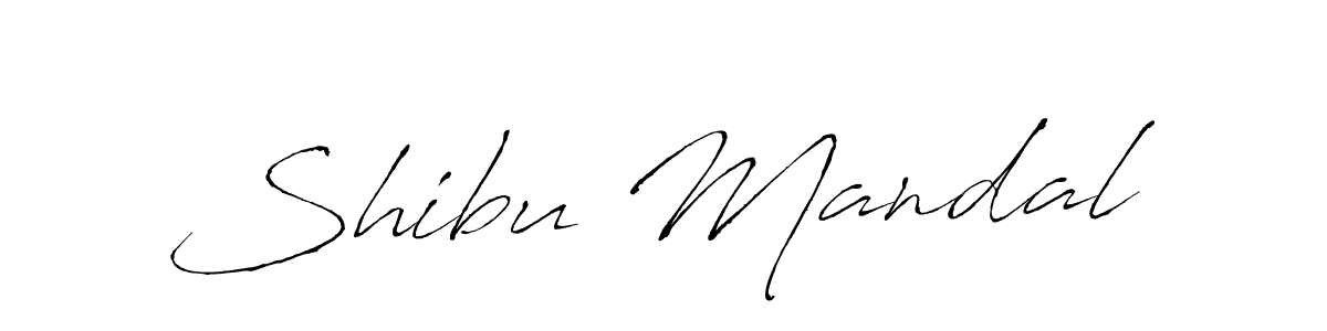 Also we have Shibu Mandal name is the best signature style. Create professional handwritten signature collection using Antro_Vectra autograph style. Shibu Mandal signature style 6 images and pictures png