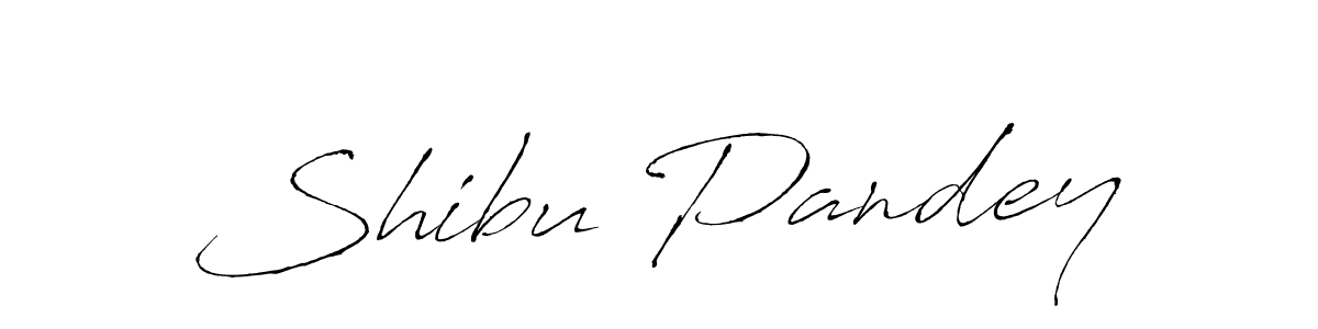Use a signature maker to create a handwritten signature online. With this signature software, you can design (Antro_Vectra) your own signature for name Shibu Pandey. Shibu Pandey signature style 6 images and pictures png