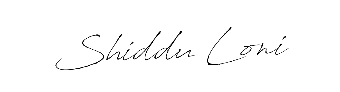 You should practise on your own different ways (Antro_Vectra) to write your name (Shiddu Loni) in signature. don't let someone else do it for you. Shiddu Loni signature style 6 images and pictures png