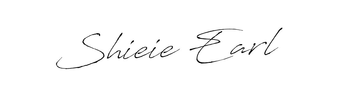 Shieie Earl stylish signature style. Best Handwritten Sign (Antro_Vectra) for my name. Handwritten Signature Collection Ideas for my name Shieie Earl. Shieie Earl signature style 6 images and pictures png