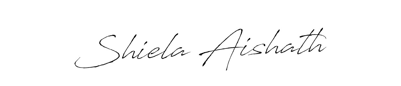 The best way (Antro_Vectra) to make a short signature is to pick only two or three words in your name. The name Shiela Aishath include a total of six letters. For converting this name. Shiela Aishath signature style 6 images and pictures png