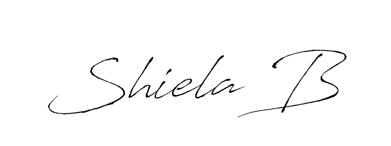 Also we have Shiela B name is the best signature style. Create professional handwritten signature collection using Antro_Vectra autograph style. Shiela B signature style 6 images and pictures png