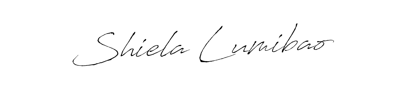 Shiela Lumibao stylish signature style. Best Handwritten Sign (Antro_Vectra) for my name. Handwritten Signature Collection Ideas for my name Shiela Lumibao. Shiela Lumibao signature style 6 images and pictures png